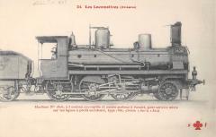 Train - Les Locomotives (Orleans) - Machine N°1806 -
													France
												