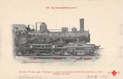Les Locomotives - Nord - Machine N°2833 - Type Outrance