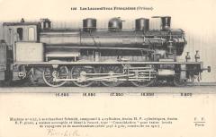 Les Locomotives Francaises - Orleans - Machine N°5157 -
													75 Paris
												