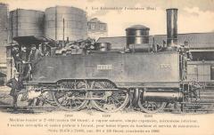 Les Locomotives Francaises - Etat - Machine Tender N°21 683 A Vapeur