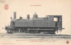 Les Locomotives - Machine De La Cie De L'Est - Service De Banlieue