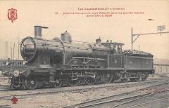 Les Locomotives - Cie D'Orleans - Machine Compound Type Atlantic