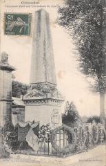 Chateaudun - Monument Eleve Aux Combattants De 1870 à Châteaudun