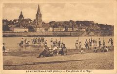 La Charite Sur Loire - Vue Gnerale Et La Plage -
													58 Nièvre
												