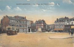 Saint Quentin - La Place Du Viii Octobre - Tramway à Saint-Quentin