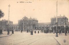 Reims - La Gare à Reims