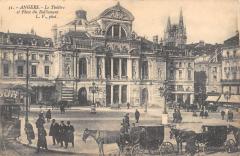 Angers - Le Theatre Et Place Du Ralliement à Angers