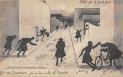 Saumur - Cpa Illustrateur - Apres La Grande Guerre - Rue Beaurepaire à Saumur