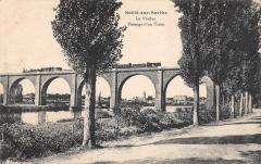 Sable - Le Viaduc - Passage D'Un Train