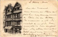 Caen - Maisons de la Rue Saint-Pierre à Caen