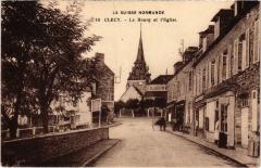 Clecy - Le Bourg et l'Eglise à Clécy