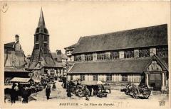 Honfleur - La Place du Marché à Honfleur