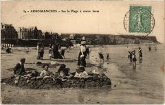 Arromanches - Sur la Plage a marée basse