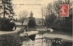 Créteil-Le Parc et la Piéce d'eau à Créteil