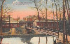 Laroche Migennes - La Passerelle Et La Gare -
																					89400 Migennes
																			