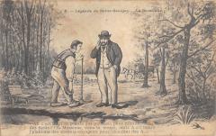 Nievre - Cpa Illustrateur - Legende De Saint Saulge - La Revanche à Saint-Saulge