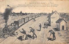 Nievre - Cpa Illustrateur - Legende De Saint Saulge à Saint-Saulge