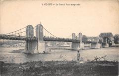 Cosne - Le Grand Pont Suspendu -
													58 Nièvre
												