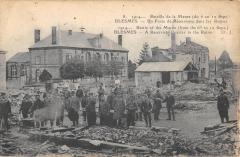 Blesmes - Un Poste De Reservistes Dans La Ruines à Blesme