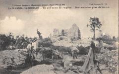 Le Mesnil Les Hurlus - Ce Qui Reste De L'Eglise -
													51 Marne
												