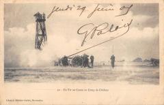 Un Tir Au Canon Au Camp De Chalons