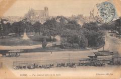 Reims - Vue Generale Prise De La Gare -
																					51100 Reims
																			