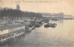 Angers - Vue Sur La Maine - Cote Du Quai Gambetta à Angers