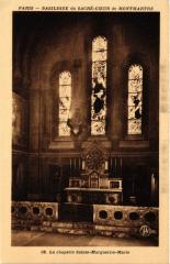 Basilique du Sacré-Coeur de Montmartre - La Chapelle Sainte-Marguerite-Marie à Paris 18e