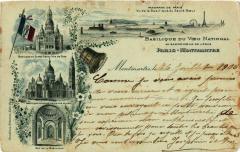 Montmartre - Basilique du Voeu National au sacré-coeur de Jésus à Paris 18e