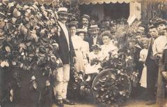 Le Mans - Carte Photo - Fete Avec Char Fleuri /verso F.chantelou Le Mans -
																					72100 Le Mans
																			