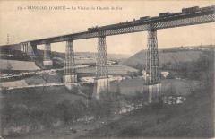 Busseau D'Ahun - Le Viaduc Du Chemin De Fer - Train