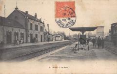 Brou - La Gare à Brou