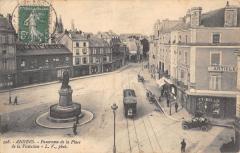Angers - Panorama De La Place De La Visitation à Angers