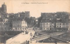 Le Mans - Cathedrale - Tunnel Et Pont En X au Mans