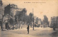 Le Mans - Avenue Thiers Et Place Sarrasin au Mans