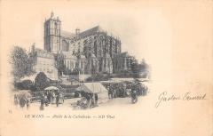 Le Mans - Abside De La Cathedrale au Mans