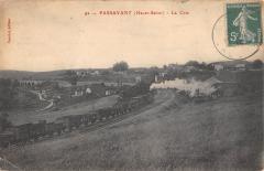 Passavant - La Cote - Train - cliché rare