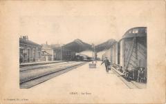 Gray - La Gare à Gray