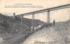 Viaduc De Busseau D'Ahun - Attelage -
													23 Creuse
												