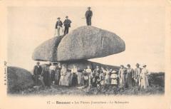 Boussac - Les Pierres Jaumathres - La Balancoire à Boussac