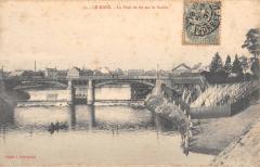 Le Mans - Le Pont De Fer Sur La Sarthe -
																					72100 Le Mans
																			