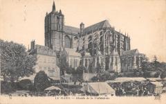 Le Mans - Abside De La Cathedrale au Mans