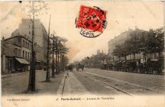 Carte postale ancienne Avenue de Versailles
                                                                     à Paris 16e
                                