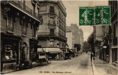Carte postale ancienne Rue Dufrenoy
                                                                     à Paris 16e
                                