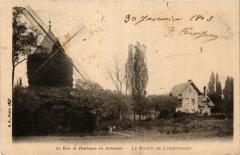 Carte postale ancienne Le Bois de Boulogne en Automne — Le Moulin de Longchamps
                                                                     à Paris 16e
                                