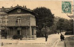 Carte postale ancienne Buttes-Chaumont - La Maison du Garde
                                                                     à Paris 19e
                                