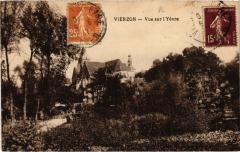 Vierzon - Vue sur l'Yevre à Vierzon