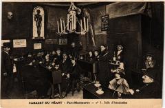 Carte postale ancienne Cabaret du Néant - Salle d'Intoxication
                                                                     à Paris 18e
                                