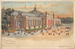 Paris - Exposition Universelle De 1900 - Le Grand Palais à Paris