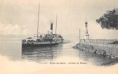 Evian Les Bains - Arrivee Du Bateau à Évian-les-Bains